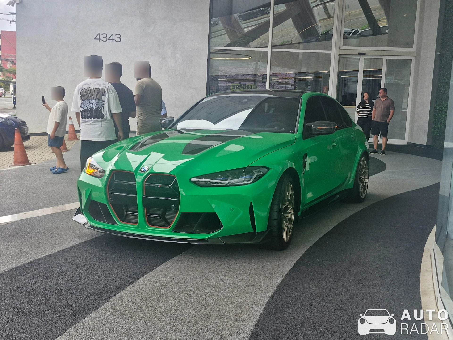 BMW M3 G80 CS spotted in Belo Horizonte