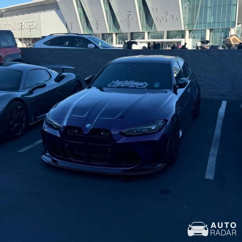 BMW M3 G80 Sedan Competition spotted in Las Vegas, United States