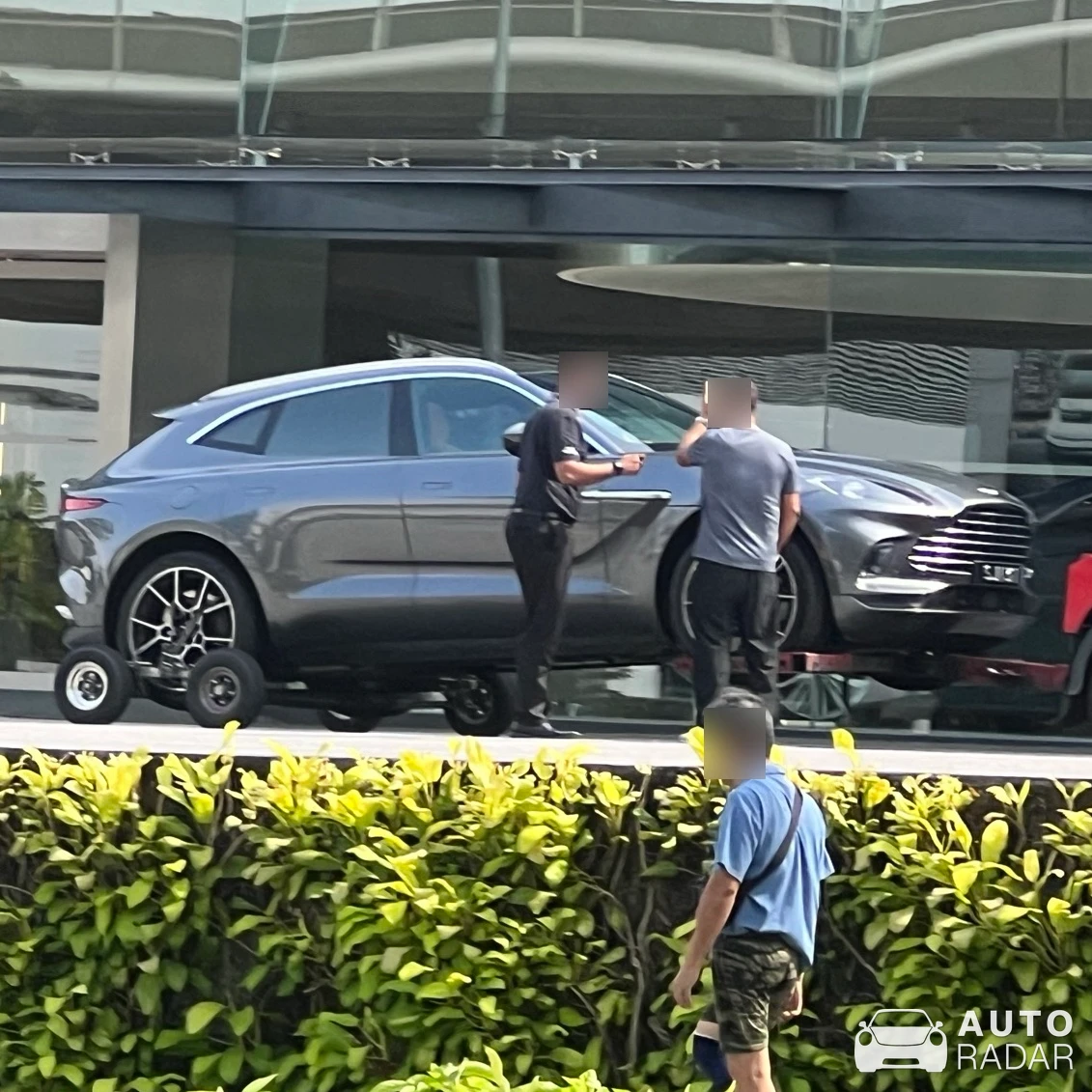 Aston Martin DBX spotted in Singapore, Singapore