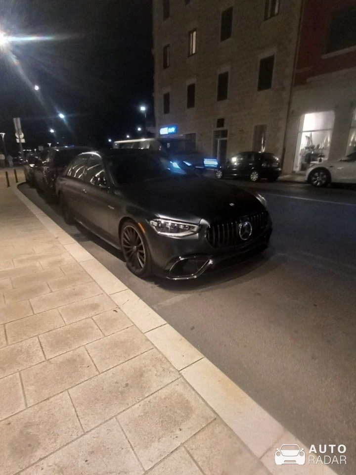 Mercedes-AMG S 63 E-Performance W223 Edition 1 spotted in Split