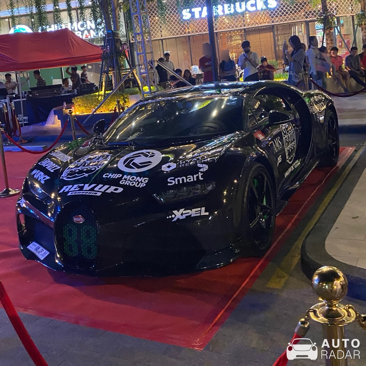 Bugatti Chiron Super Sport spotted in Phnom Penh