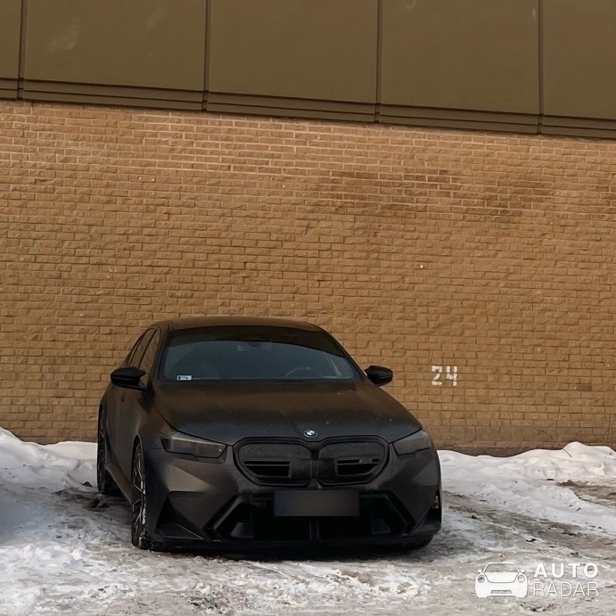 BMW M5 G90 spotted in Klaipėda, Lietuva