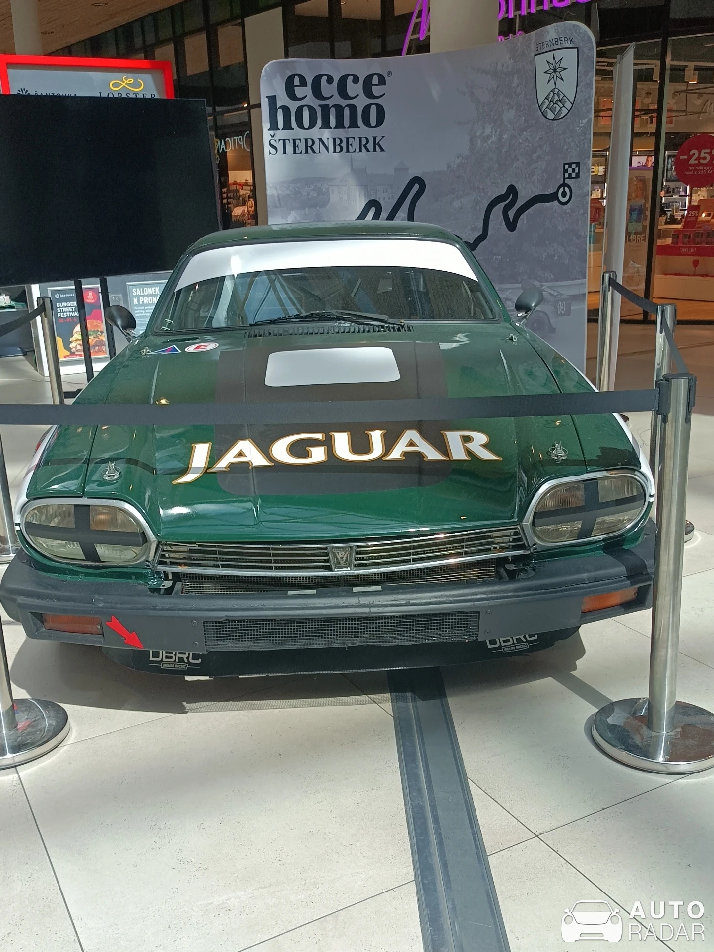 Jaguar XJ220S TWR spotted in Olomouc, Czechia