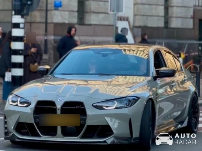 BMW M3 G80 Sedan Competition Vorsteiner spotted in Rotterdam