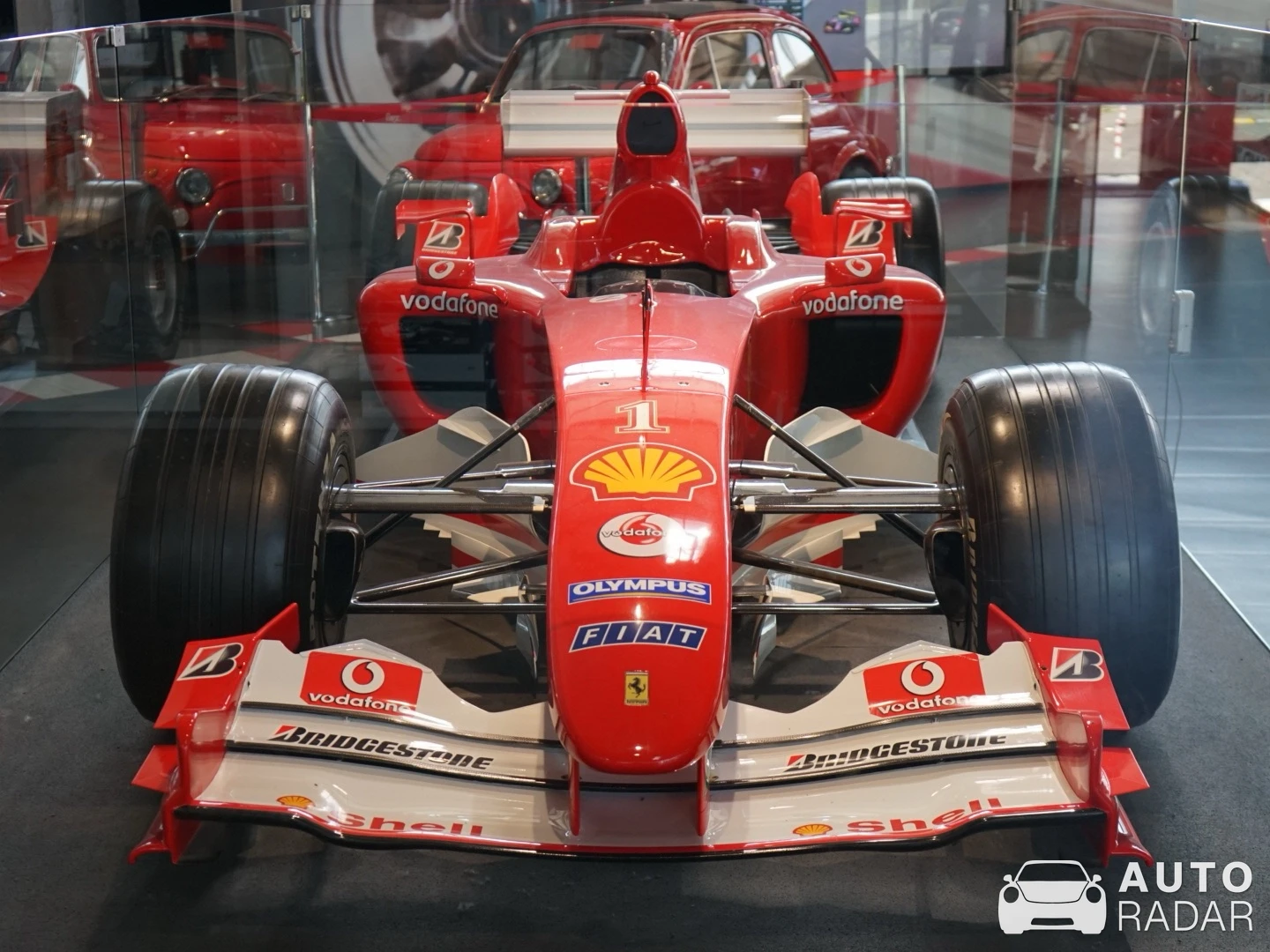 Ferrari F2003-GA spotted in Köln