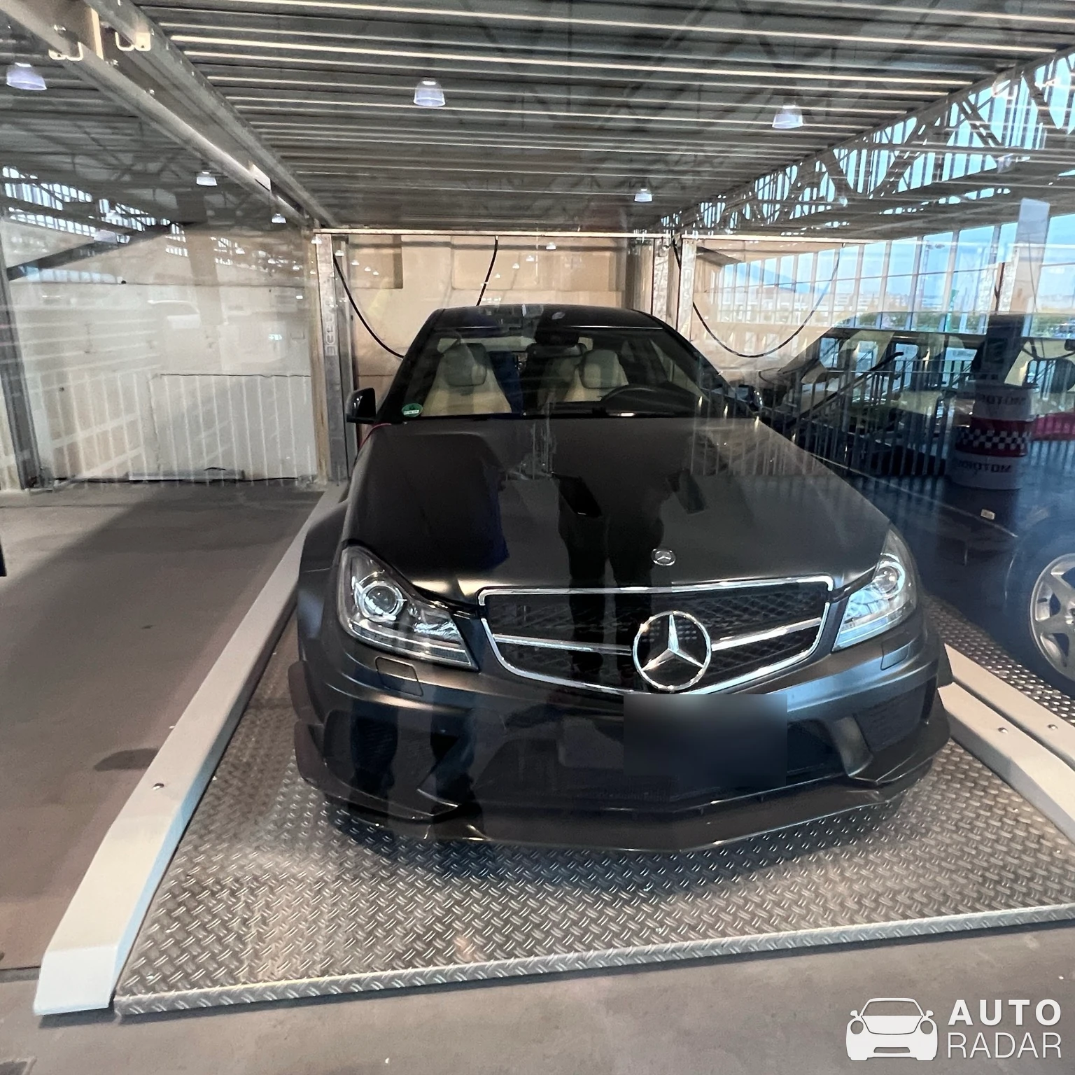Mercedes-Benz MKB Inden Design C 63 AMG W204 2012 Black Series spotted in Böblingen
