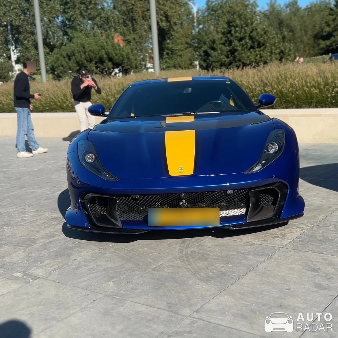 Ferrari 812 Competizione spotted in Knokke-Heist, Belgium