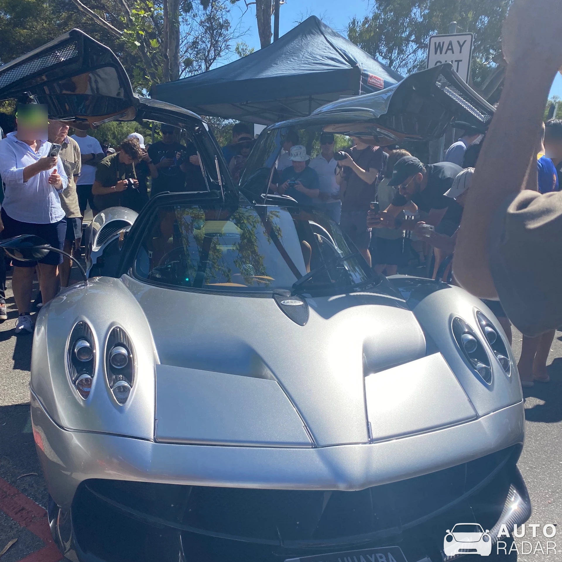 Pagani Huayra spotted in Crawley, Australia
