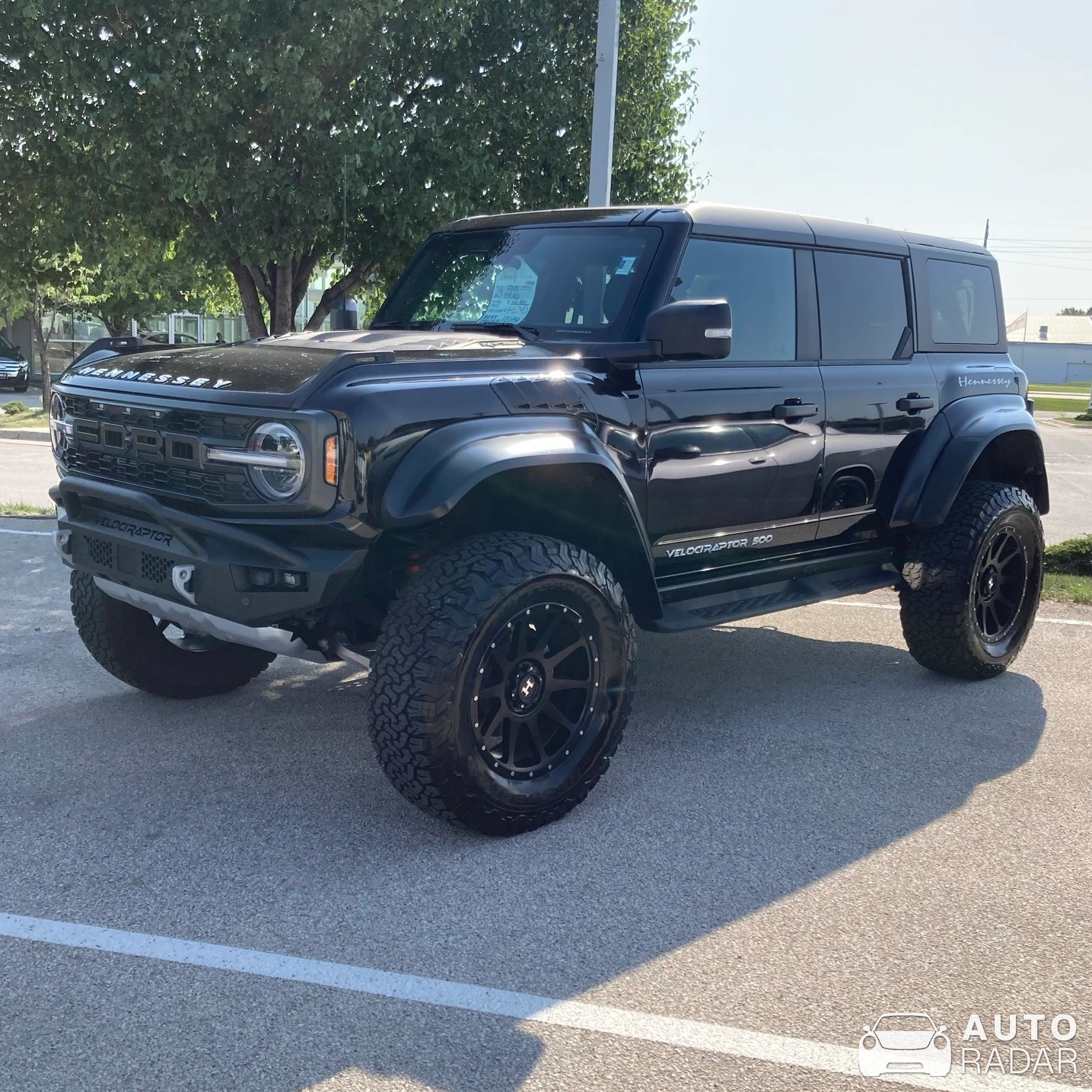 Ford Bronco Raptor Hennessey Velociraptor 500 spotted in Mitchellville, United States