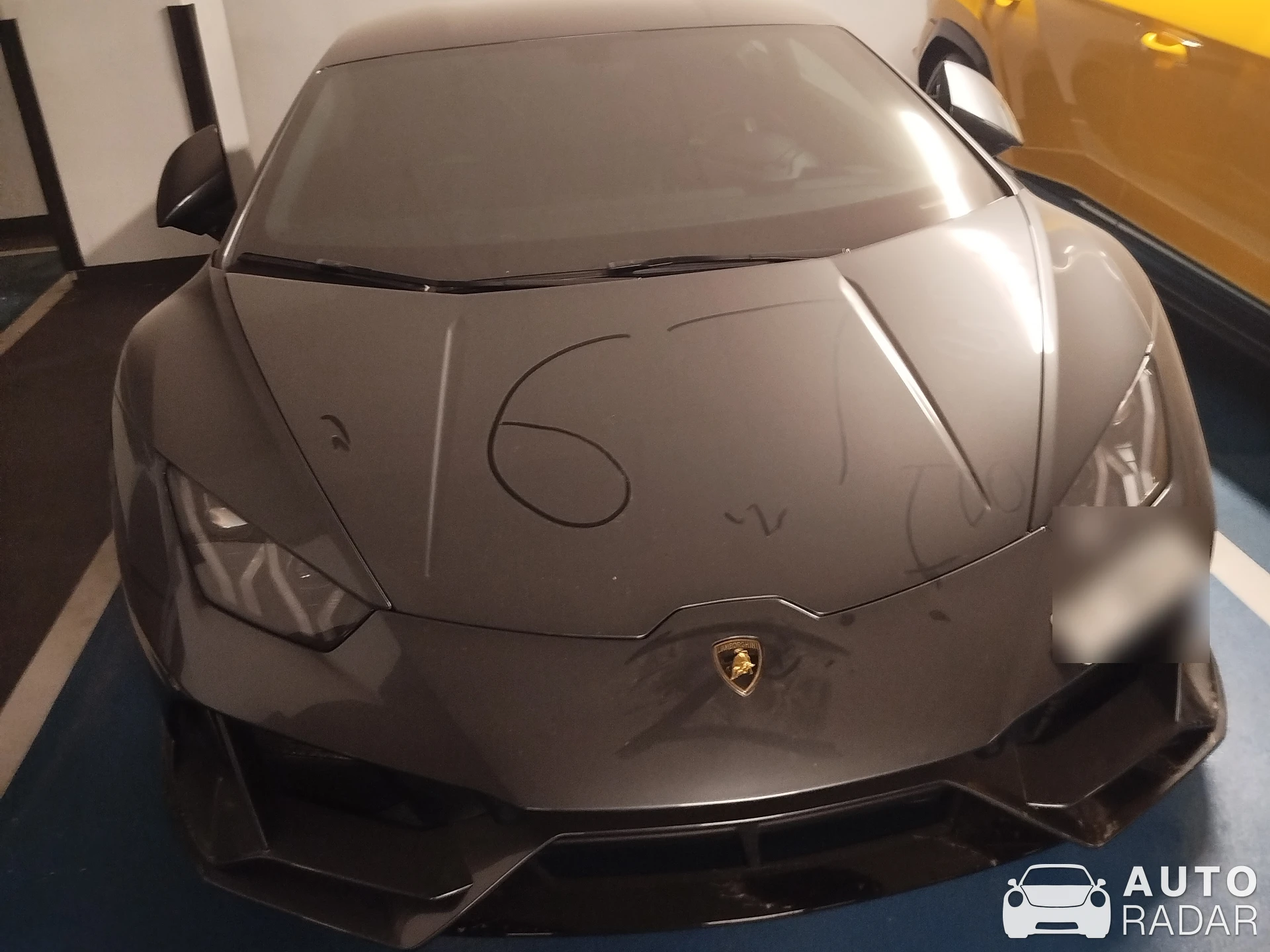 Lamborghini Huracán LP610-4 spotted in Jebel Ali, United Arab Emirates