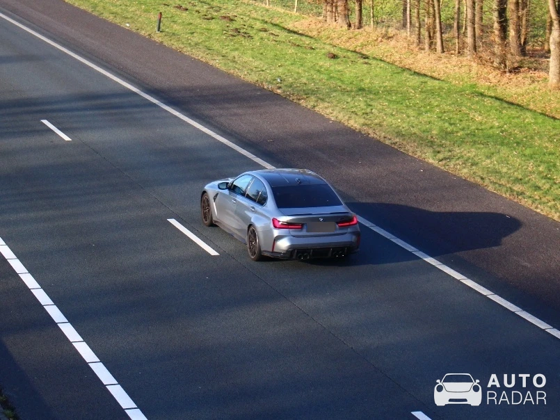 BMW M3 G80 Sedan Competition spotted in Enschede, Netherlands
