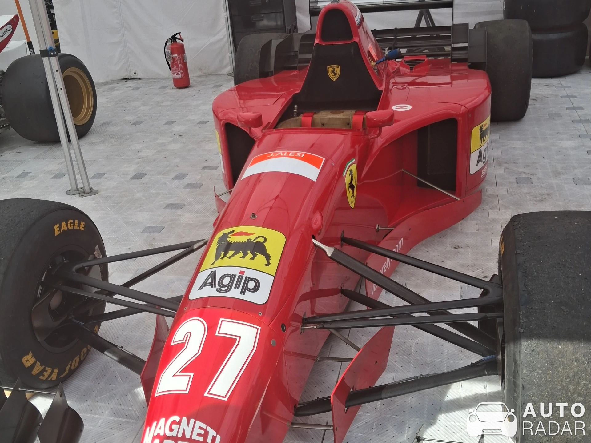 Ferrari F399 spotted in Monza