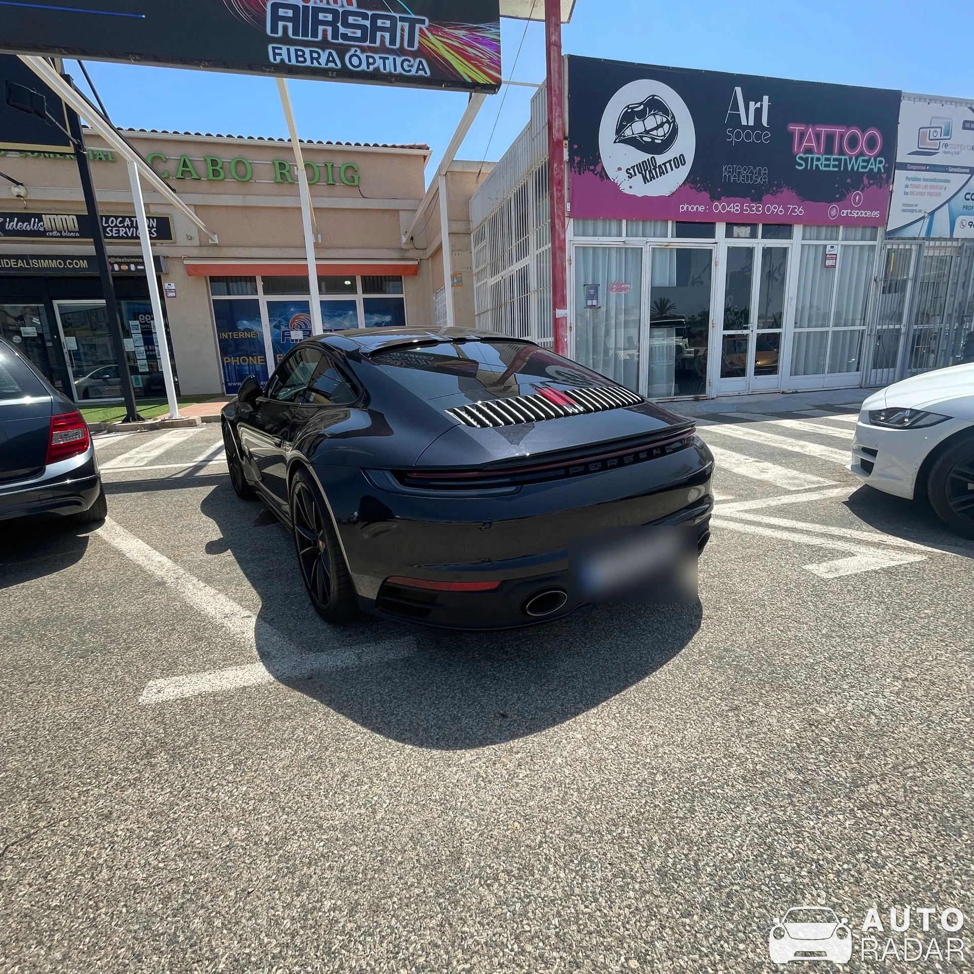 Porsche 992 Carrera S MkI spotted in Orihuela, Spanien