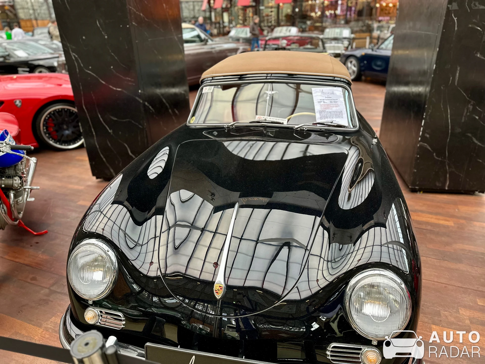 Porsche 356 A Cabriolet spotted in Düsseldorf, Germany