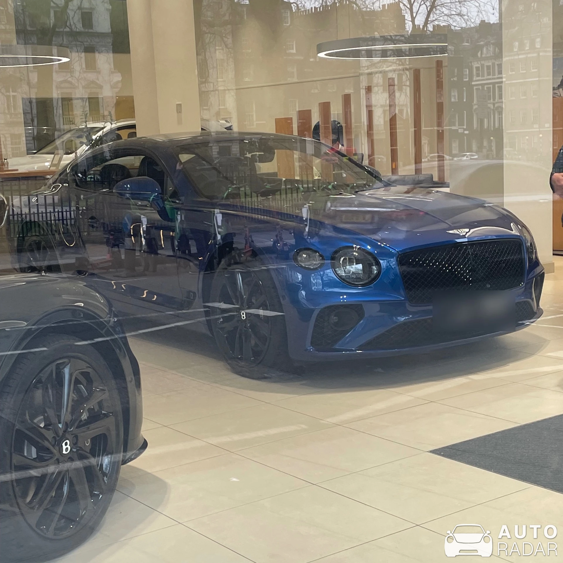 Bentley Continental GT Black Speed spotted
