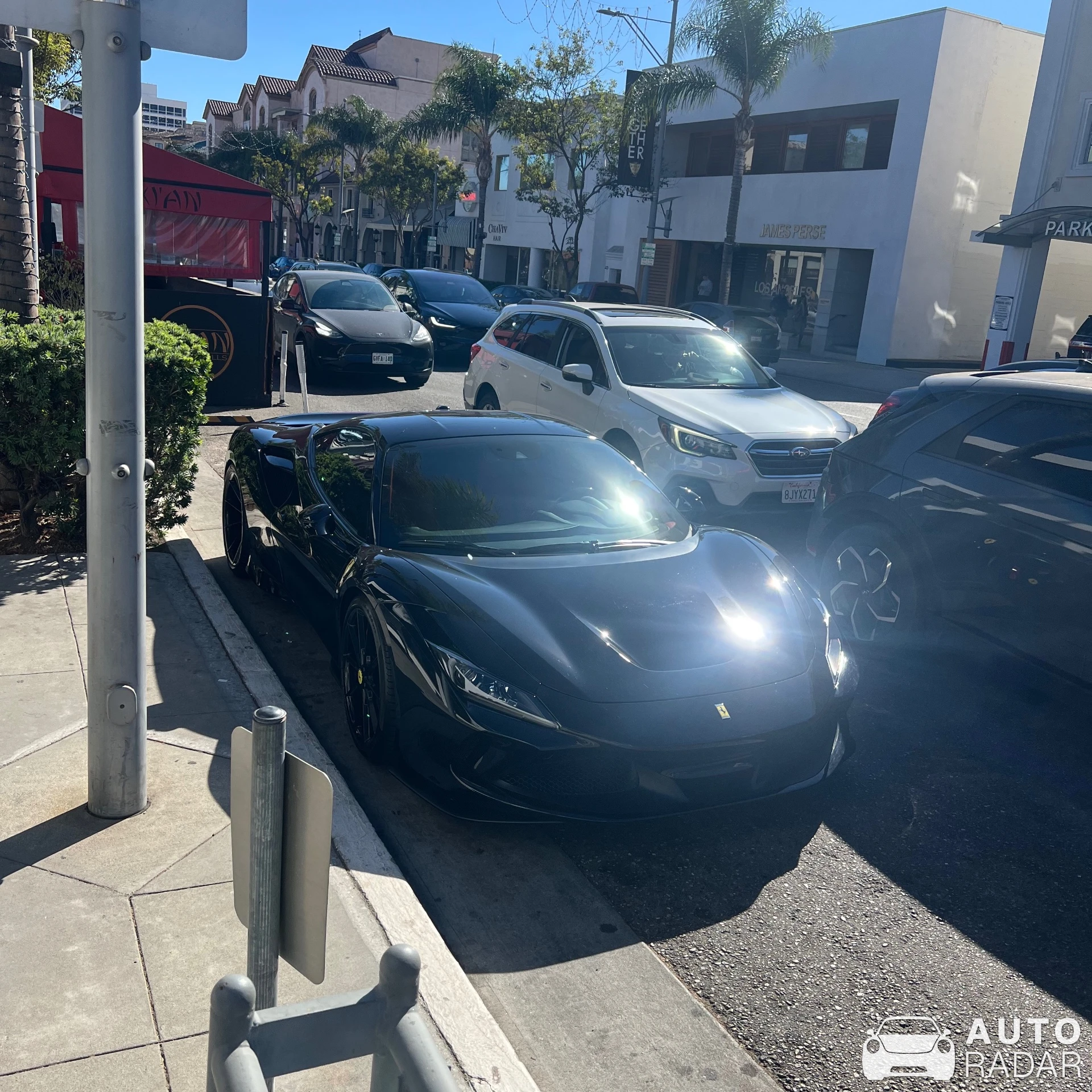 Ferrari F8 Tributo spotted in Beverly Hills, United States