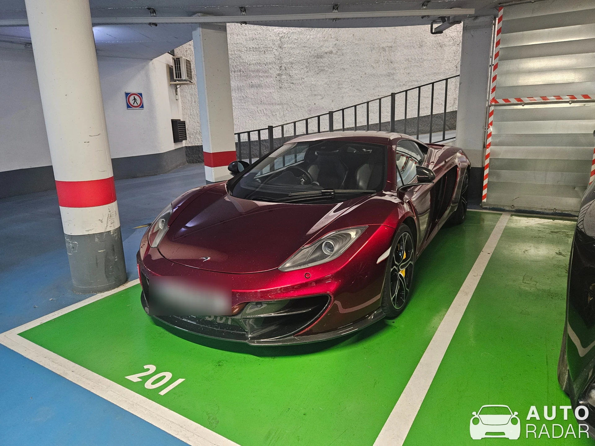 McLaren 50 12C spotted in Zaragoza