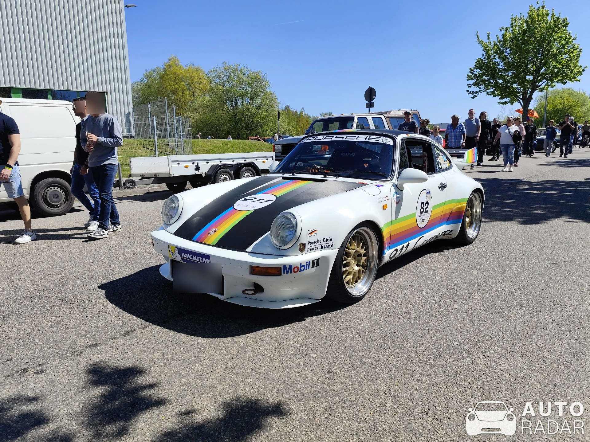 Porsche 964 Carrera RSR spotted in Hartmannsdorf