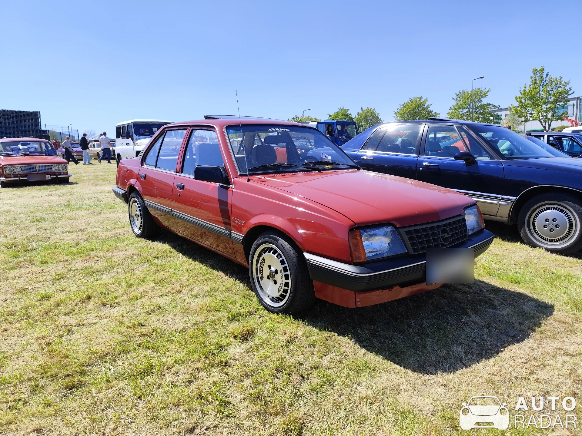 Opel Ascona spotted in Hartmannsdorf