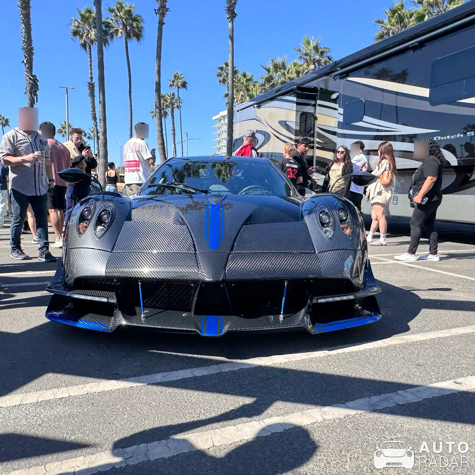 Pagani Huayra BC Tempesta spotted in Huntington Beach