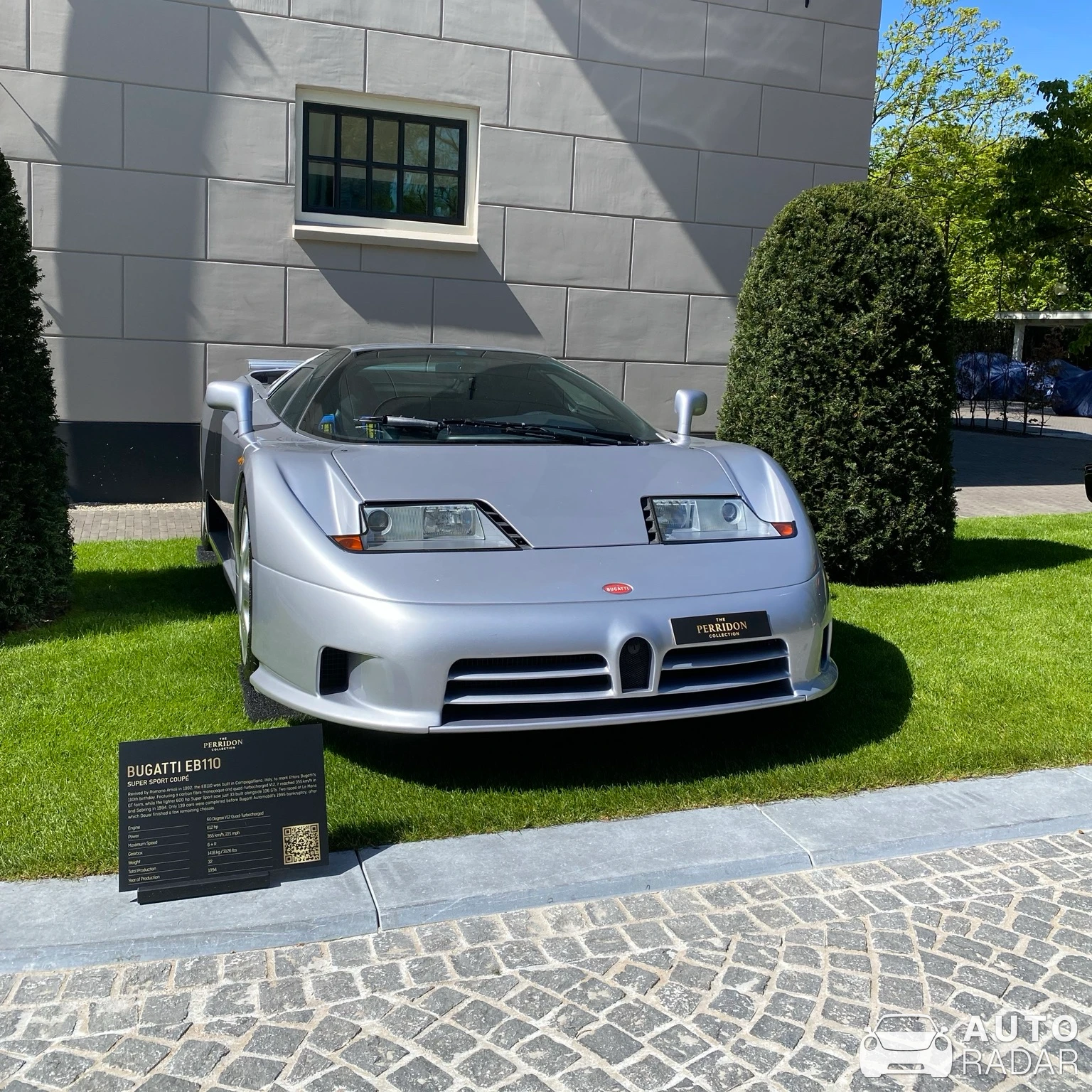 Bugatti EB110 SS spotted in Rotterdam