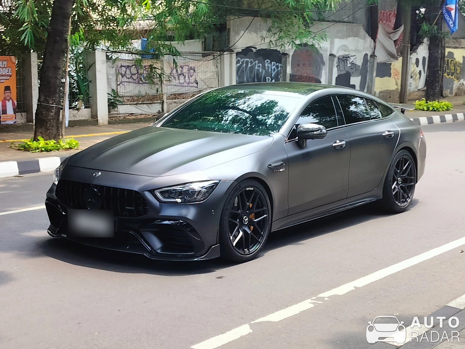 Mercedes-AMG Brabus GT 63 S X290 spotted in Kota Jakarta Pusat, Indonesia