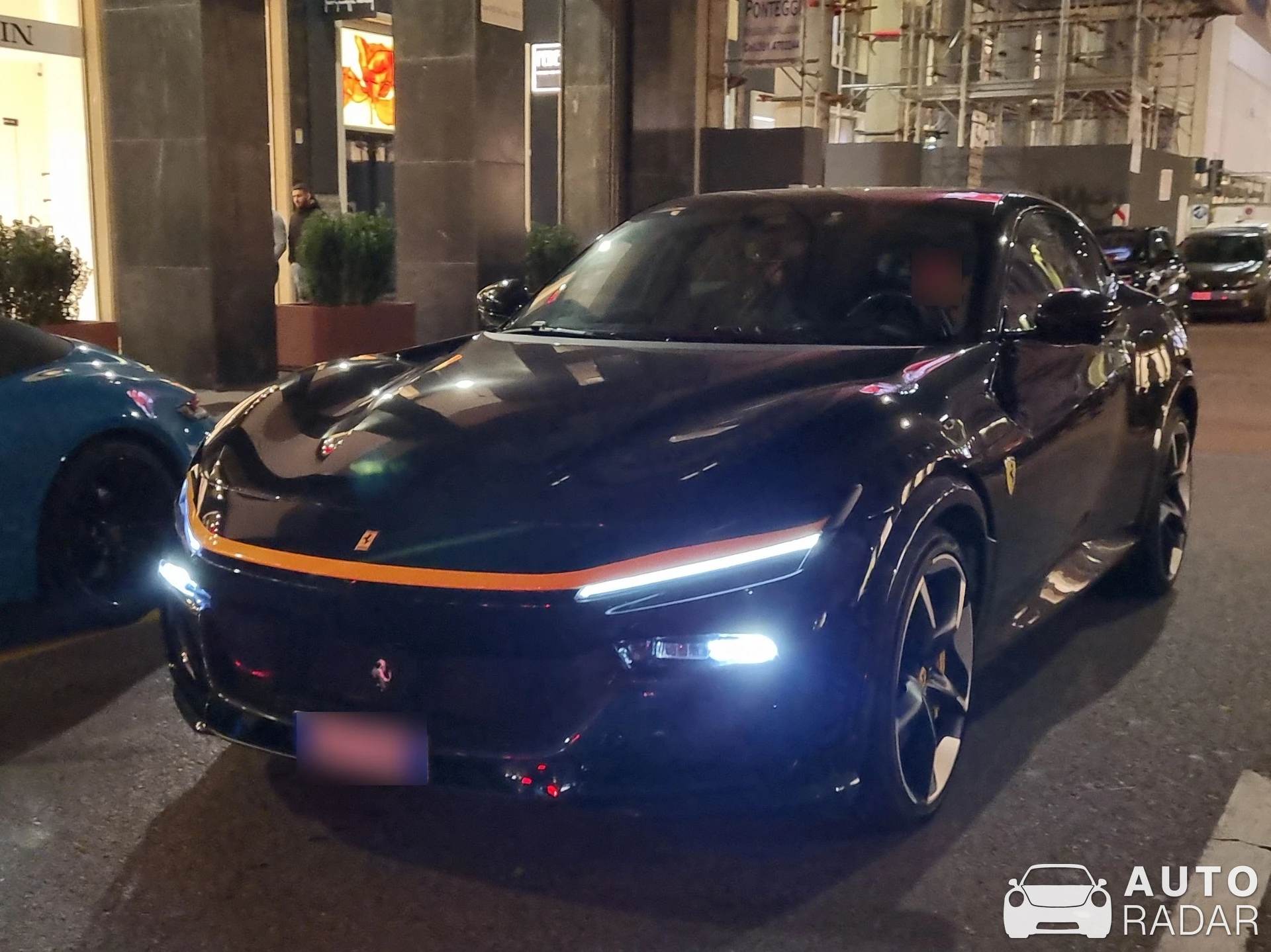 Ferrari Purosangue spotted in Milano, Italia