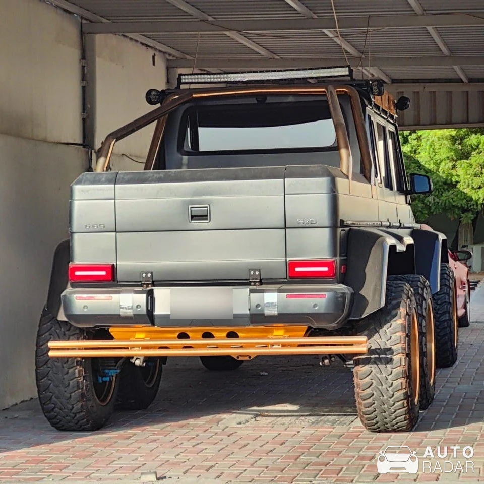 Mercedes-Benz G 63 AMG 6x6 spotted in Dubai, United Arab Emirates