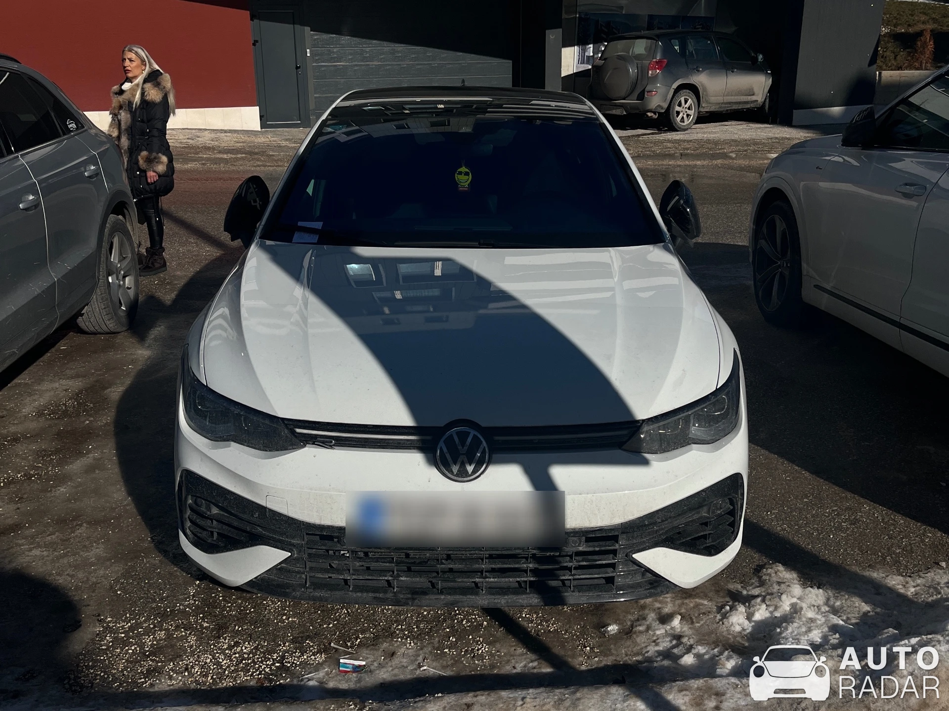 Volkswagen Golf 8 R spotted in Bjelašnica, Bosnia and Herzegovina