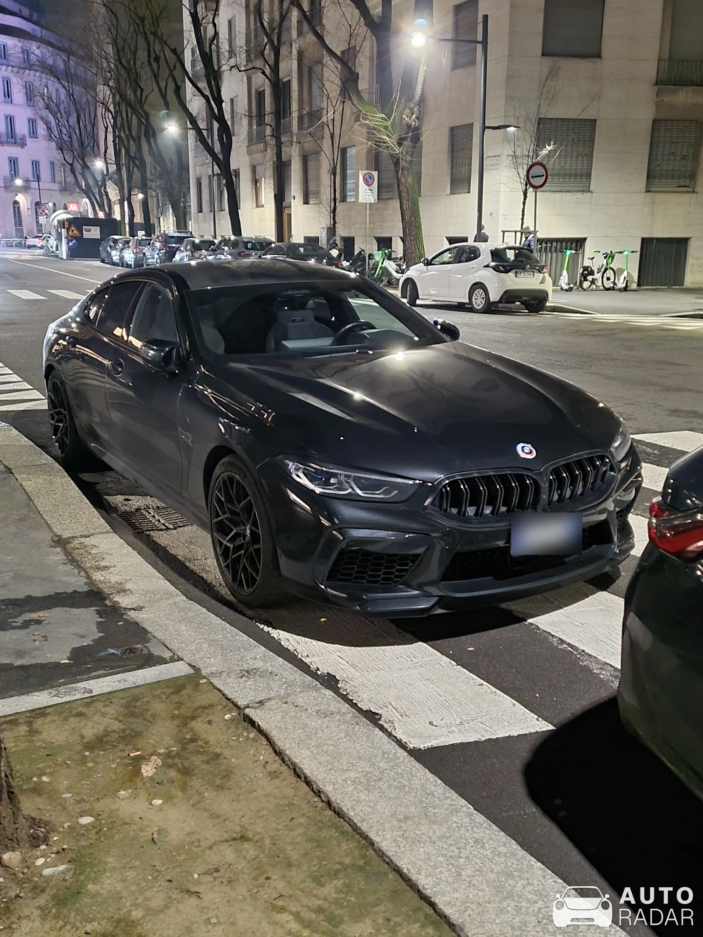 BMW M8 F93 Gran Coupé Competition spotted in Milano, Italy
