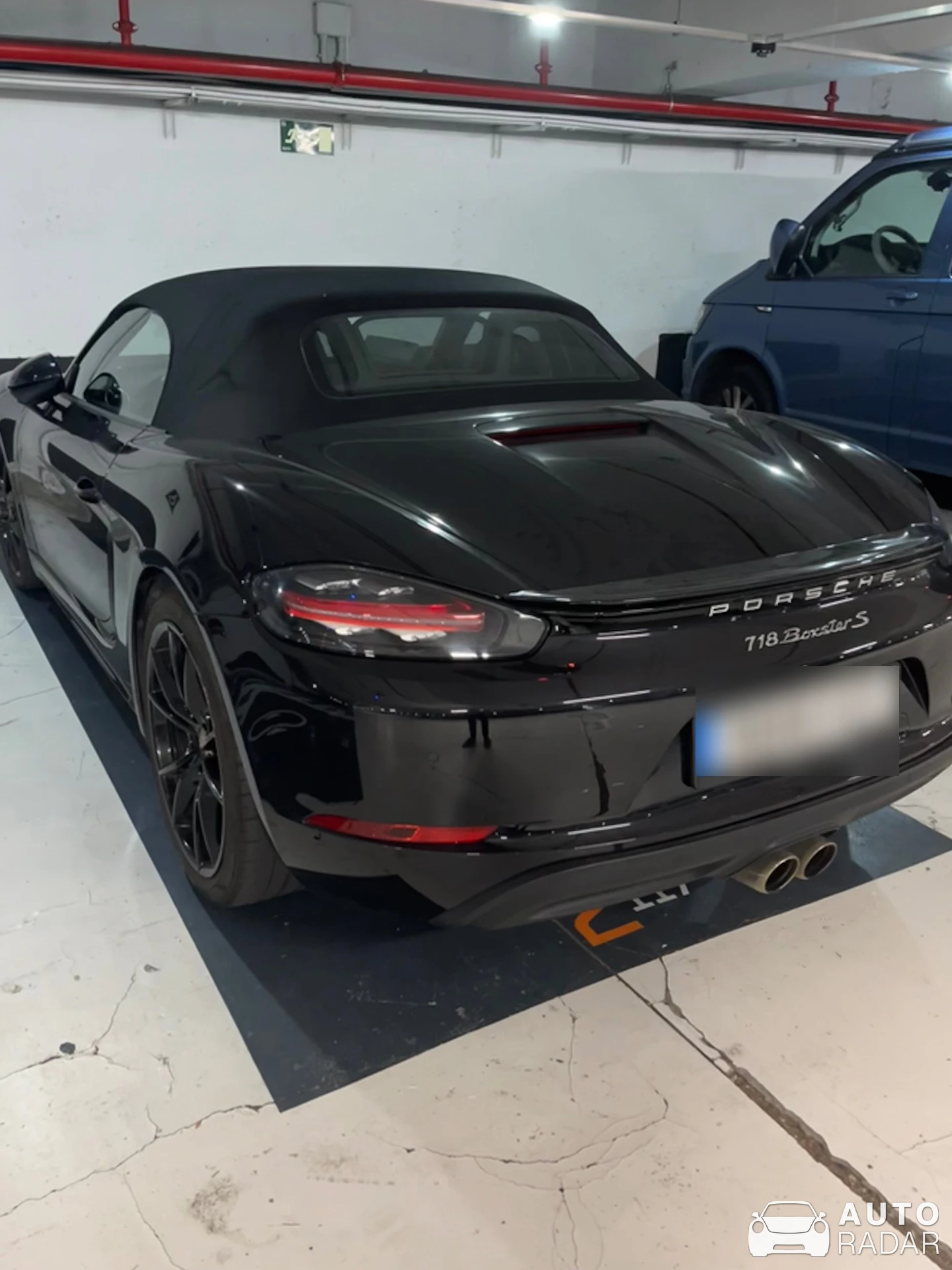 Porsche 718 Boxster S spotted in Barcelona, Spain