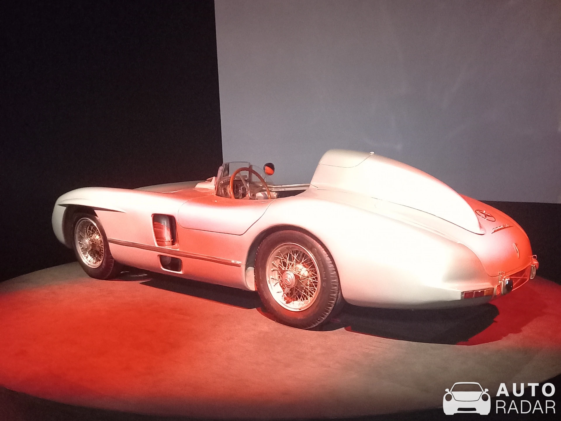 Mercedes-Benz 300SLR Uhlenhaut Coupé spotted in Mulhouse