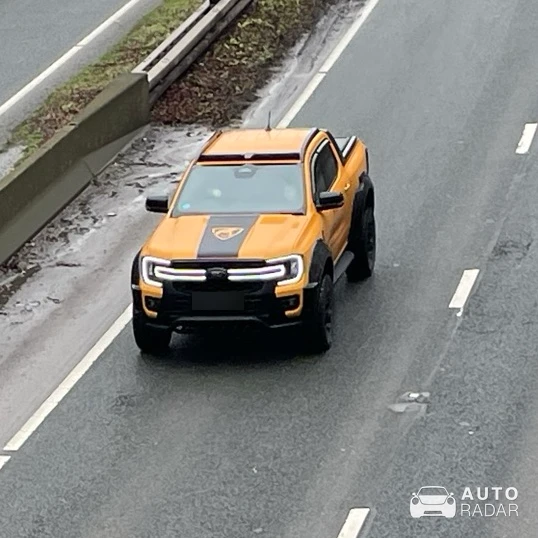 Ford Ranger MS-RT spotted in Rhostyllen
