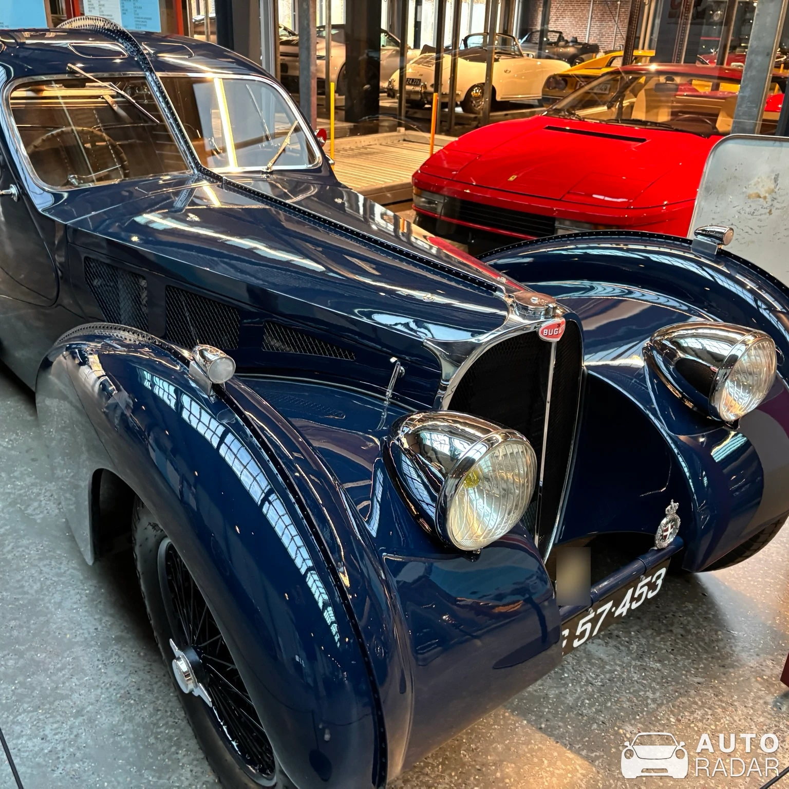 Bugatti 57SC Atlantic spotted in København