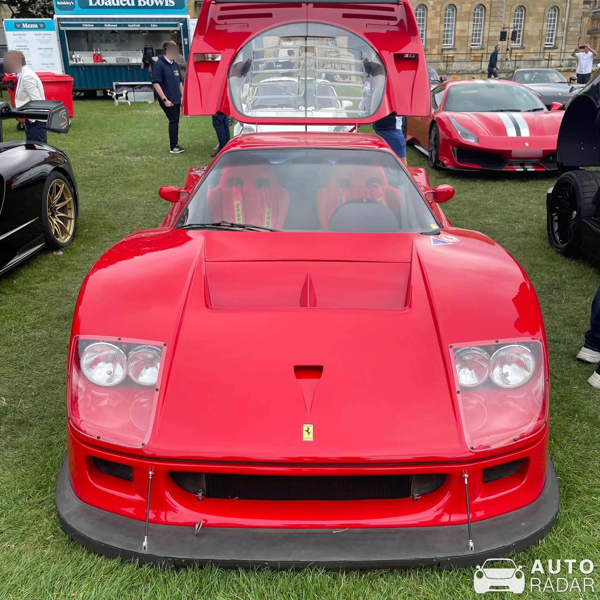 Ferrari F40 LM Michelotto spotted in Oxfordshire, United Kingdom