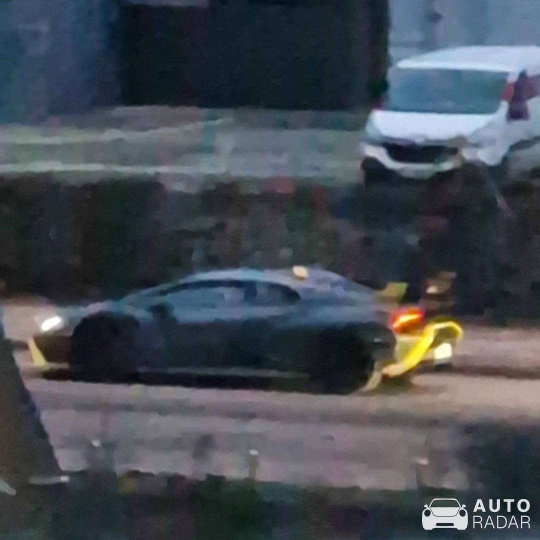 Lamborghini Huracán LP640-2 STO spotted in Ljubljana, Slovenia
