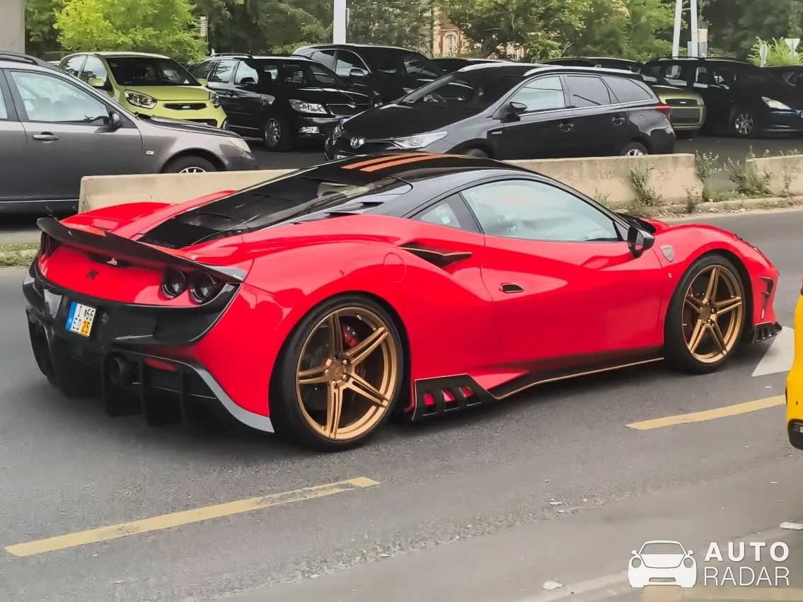 Ferrari Keyvany F8 835 SuperTributo spotted in Budapest