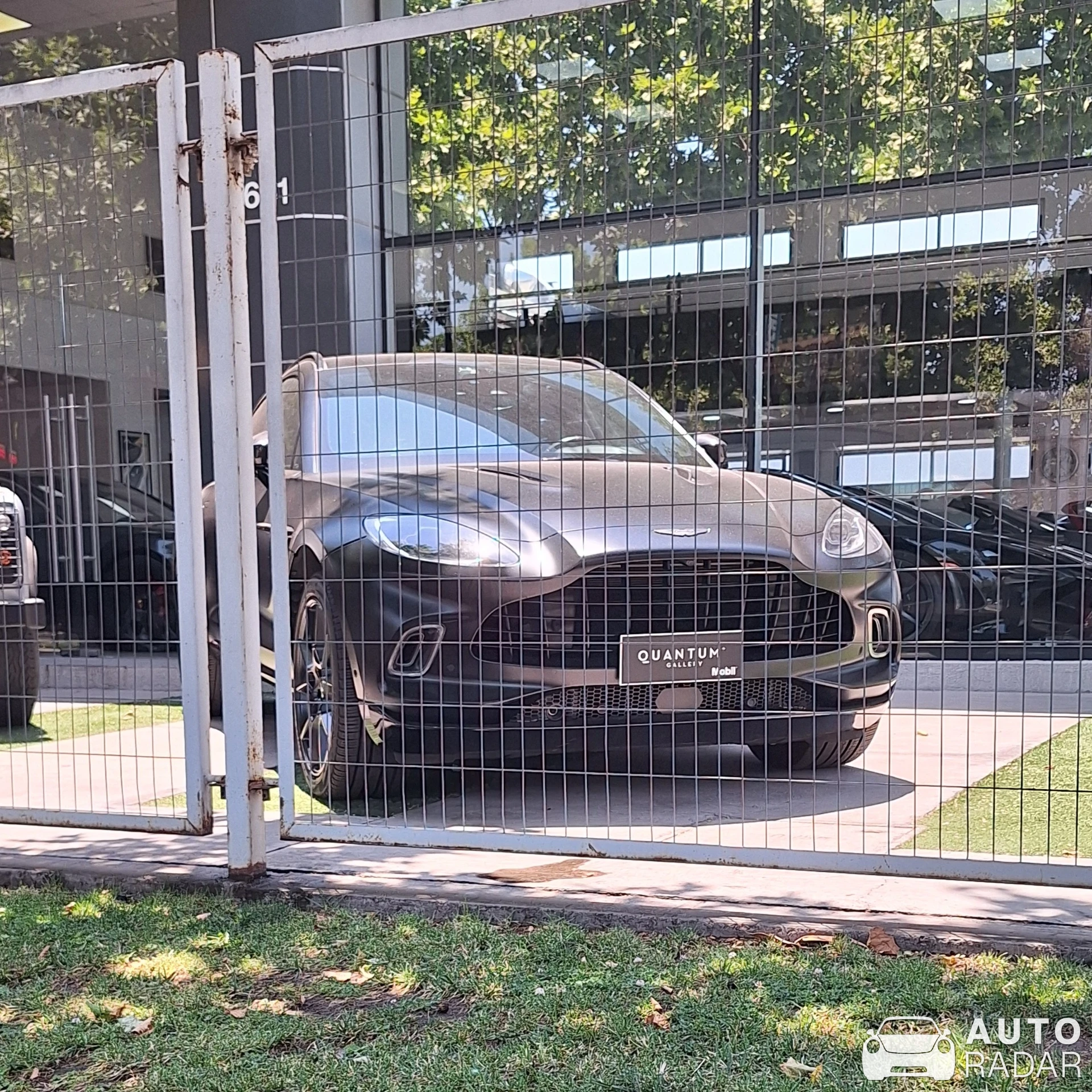 Aston Martin DBX spotted in Vitacura, Chile