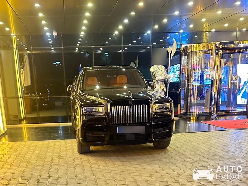 Rolls-Royce Cullinan Black Badge spotted in Girne, 
