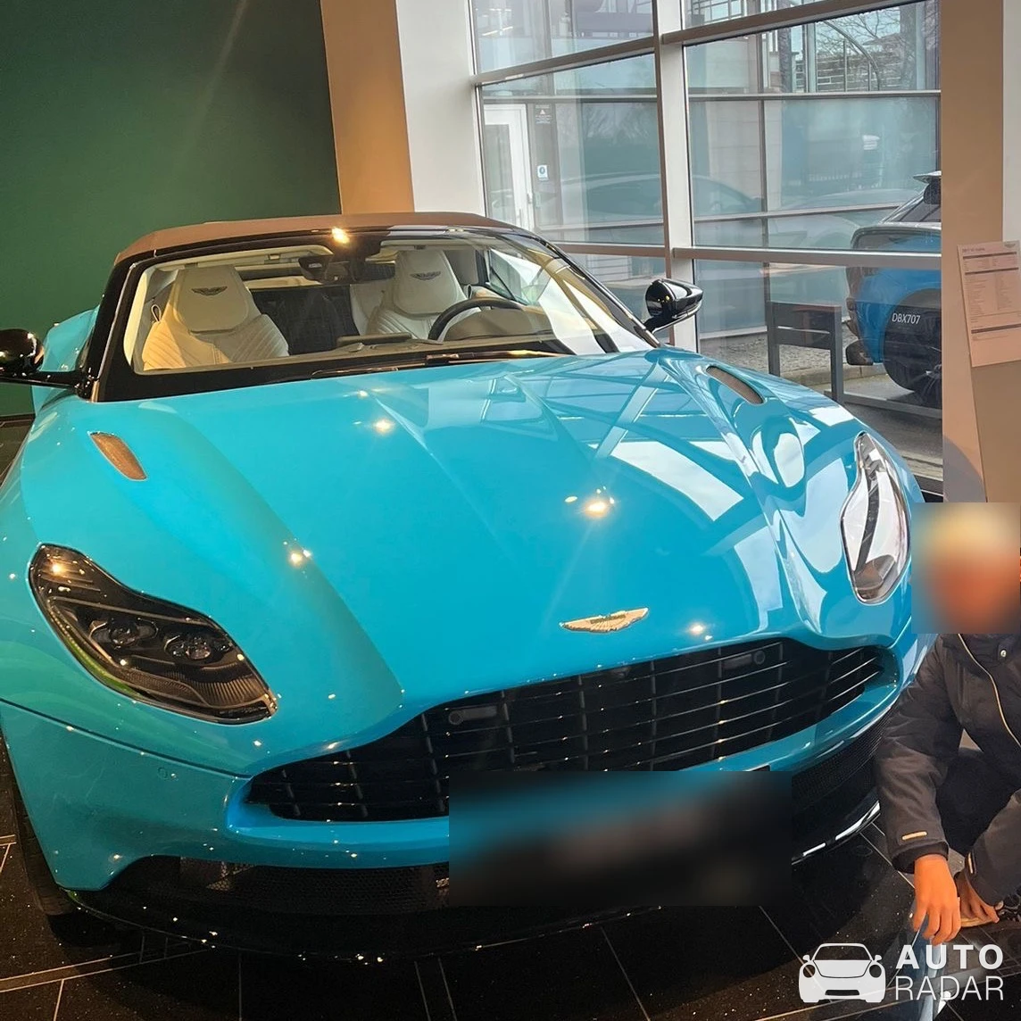 Aston Martin DB11 spotted in Rīga, Latvia