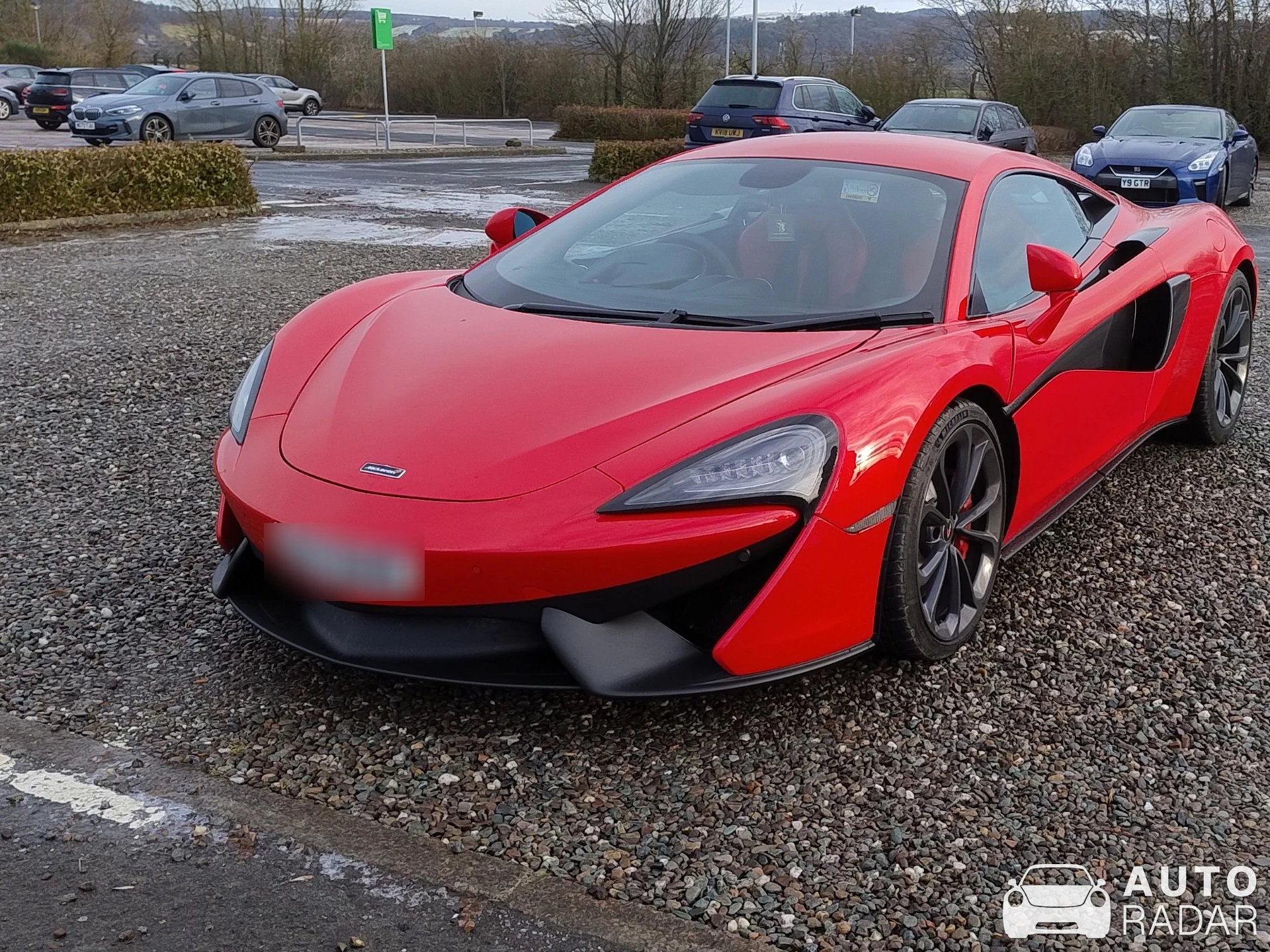 McLaren 540C spotted in Stirling, United Kingdom