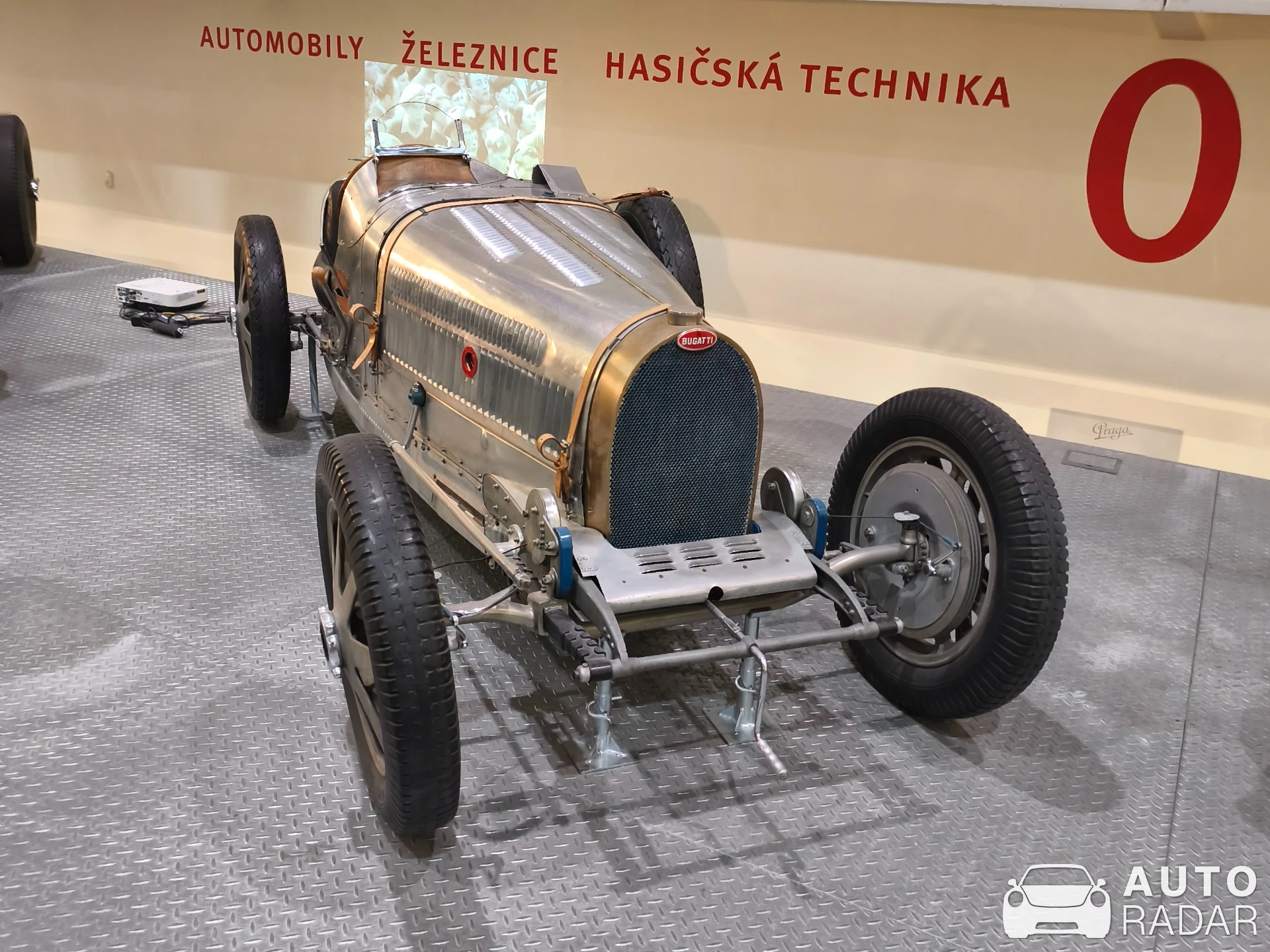 Bugatti Type 35 spotted in Praha, Czech Republic