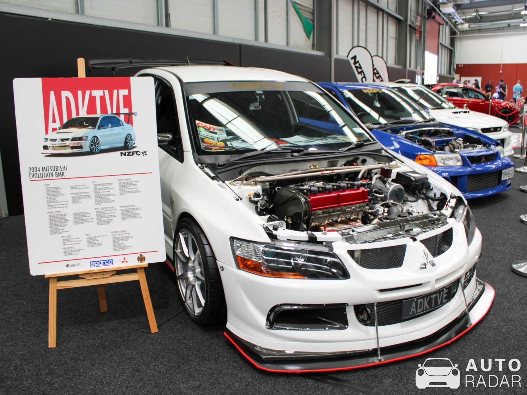 Mitsubishi Lancer Evolution VIII MR spotted