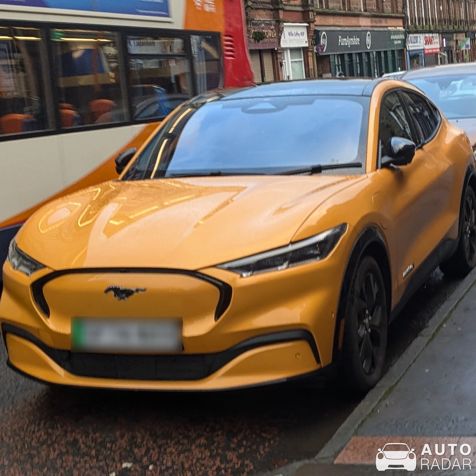 Ford Mustang Mach-E spotted in East Ayrshire Council, United Kingdom