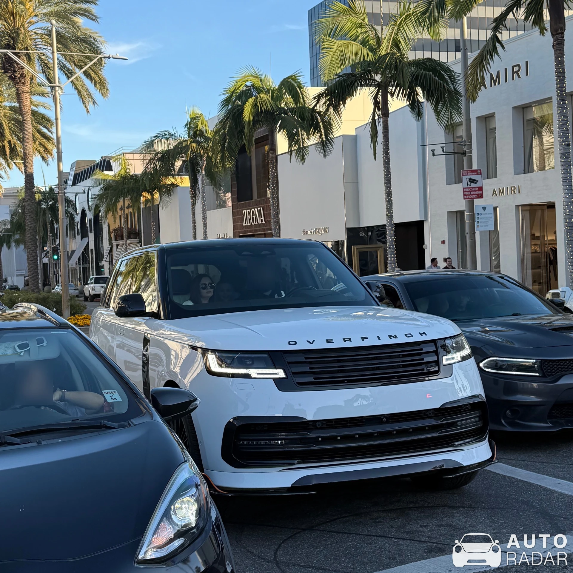 Land Rover Range Rover Overfinch GT SVR spotted in Beverly Hills