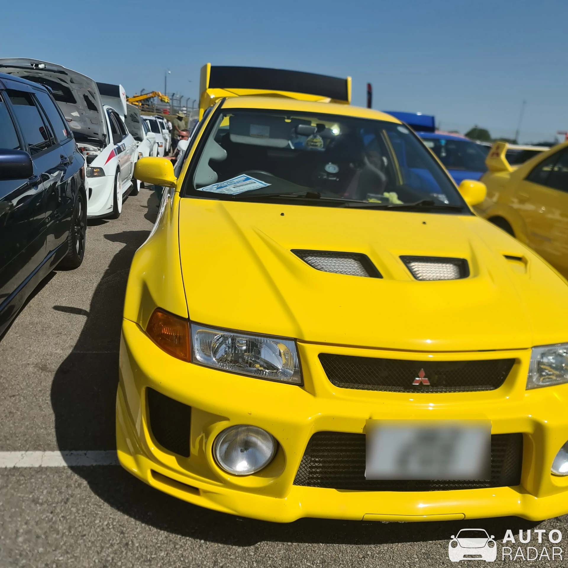 Mitsubishi Lancer Evolution V spotted in Derby