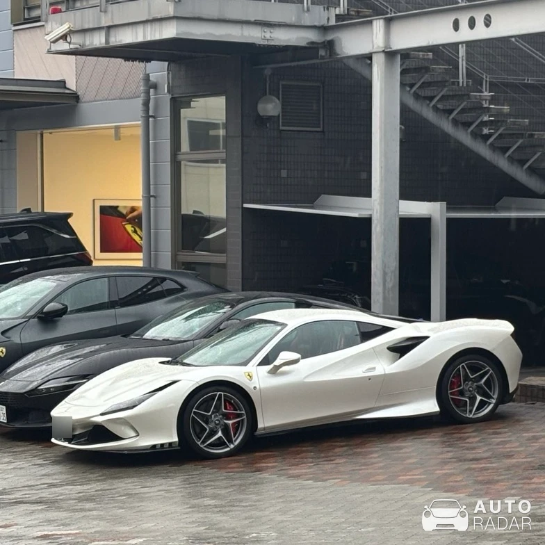Ferrari F8 Tributo spotted in Fukuoka