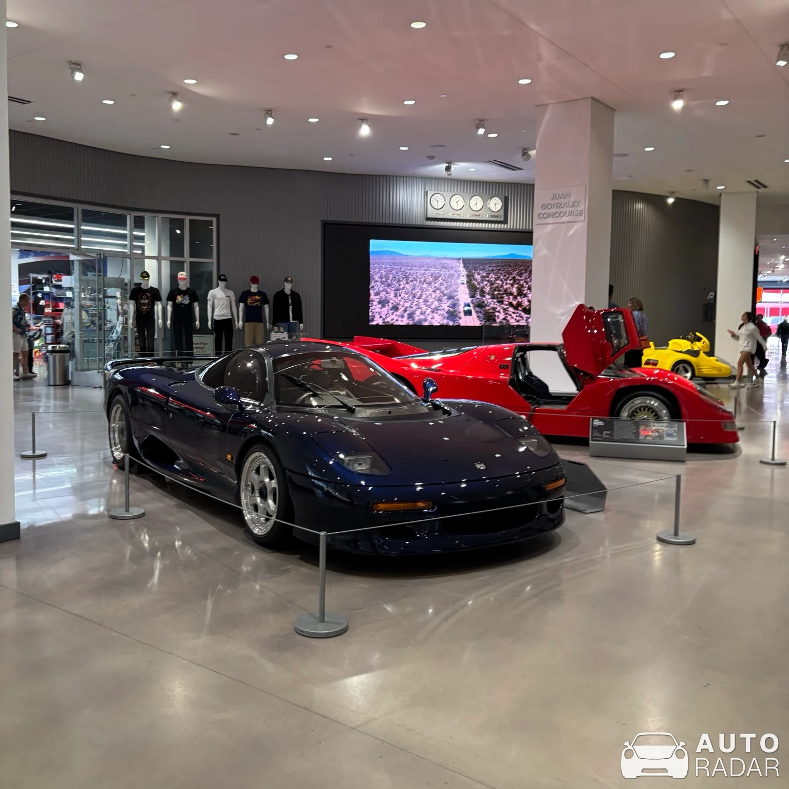 Jaguar XJR-15 spotted in Los Angeles