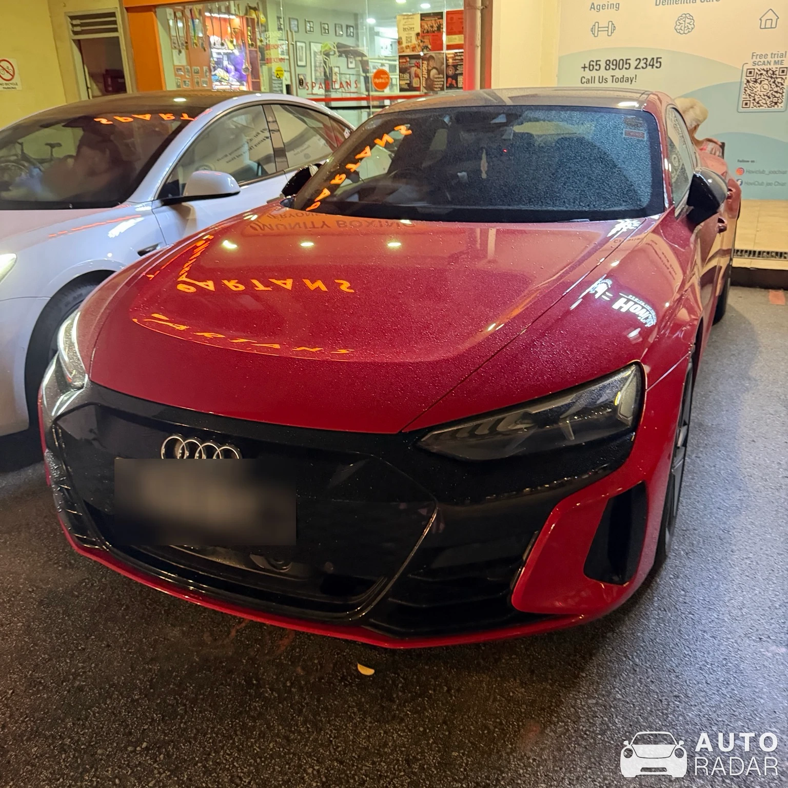 Audi E-Tron GT spotted in Singapore, 싱가포르