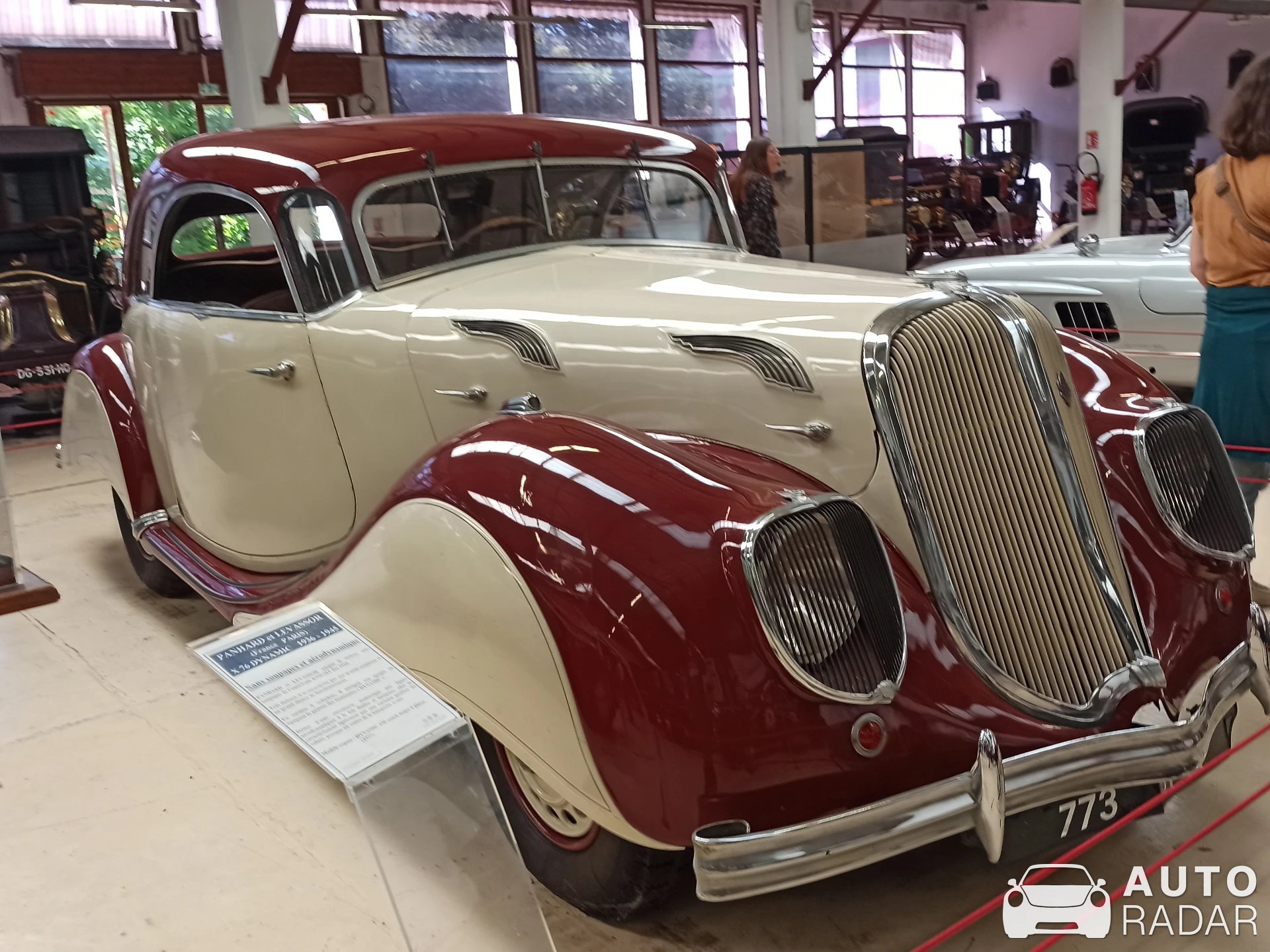 Panhard et Levassor X77 spotted in Rochetaillée-sur-Saône